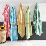 Pineapple Turkish beach towels